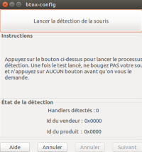 Détection automatique des boutons