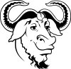 logo GNU, on dirait bien un gnou ma foi ...