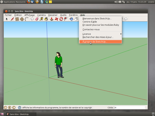 exemple sous Xubuntu 11.10